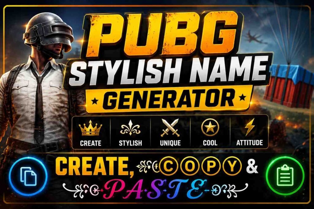 pubg stylish name generator